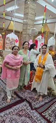 श्रीमती अमनप्रीत कौर राय हलका श्री चमकौर साहिब में जनसभा के दौरान